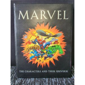 Great Condition Marvel Collectors Book "The Characters and Their Universe"